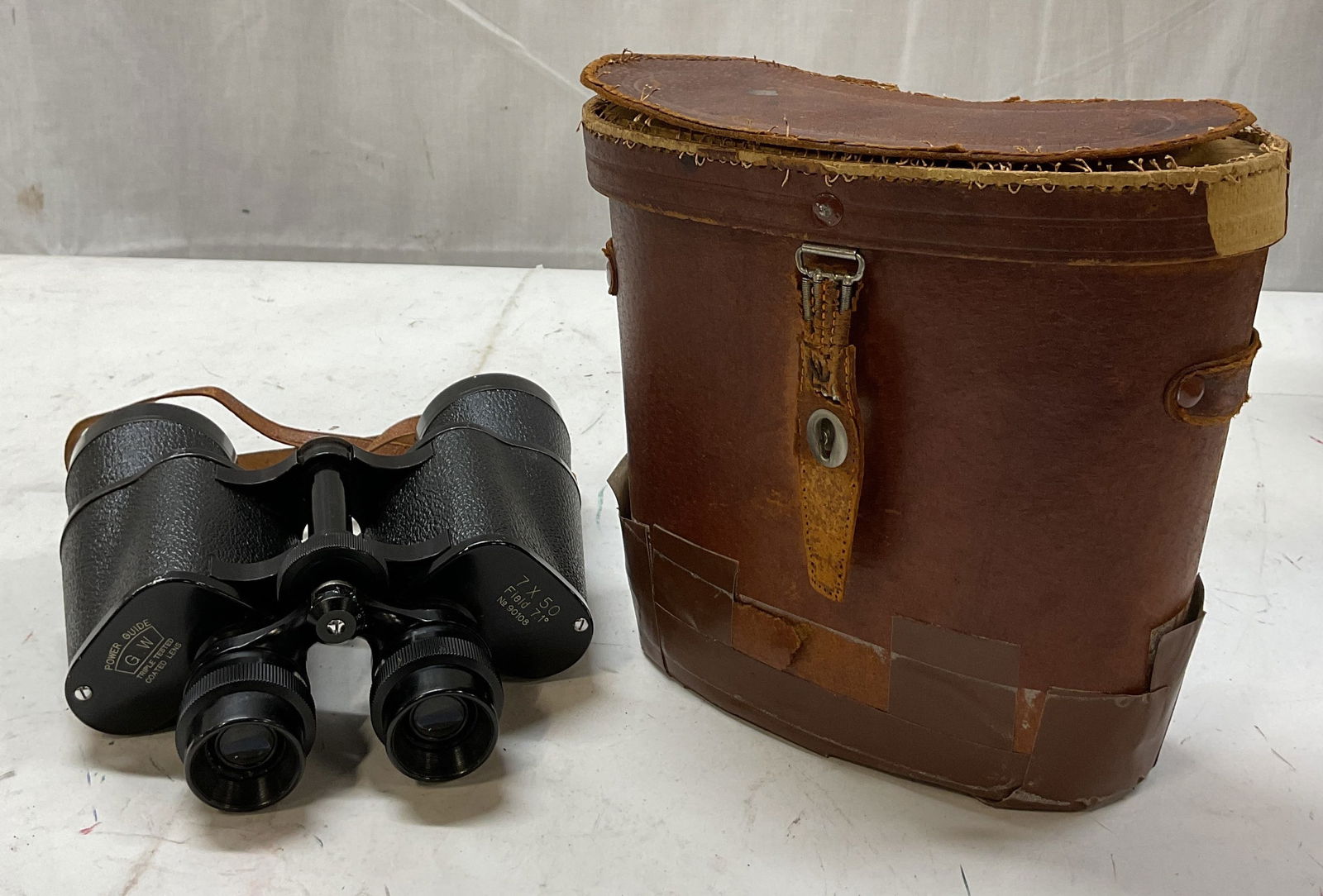 G.W. Power Guide 7X50 Binoculars W Case Japan (1 of 12)
