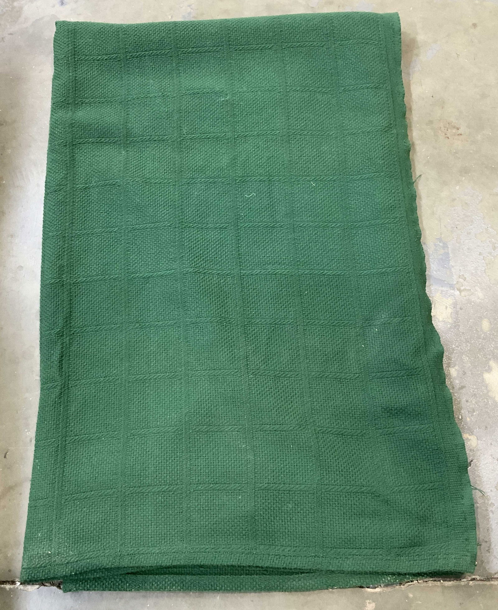 Ralph Lauren Green Cotton Twin Blanket (1 of 6)