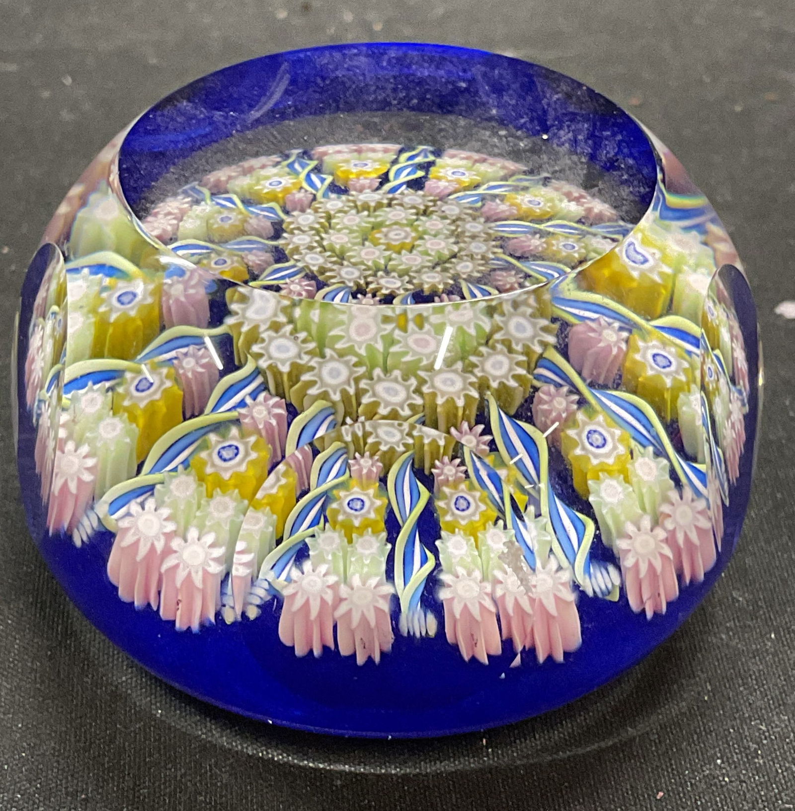 Perthshire Art Glass Millefiori Paperweight, Scot (1 of 6)