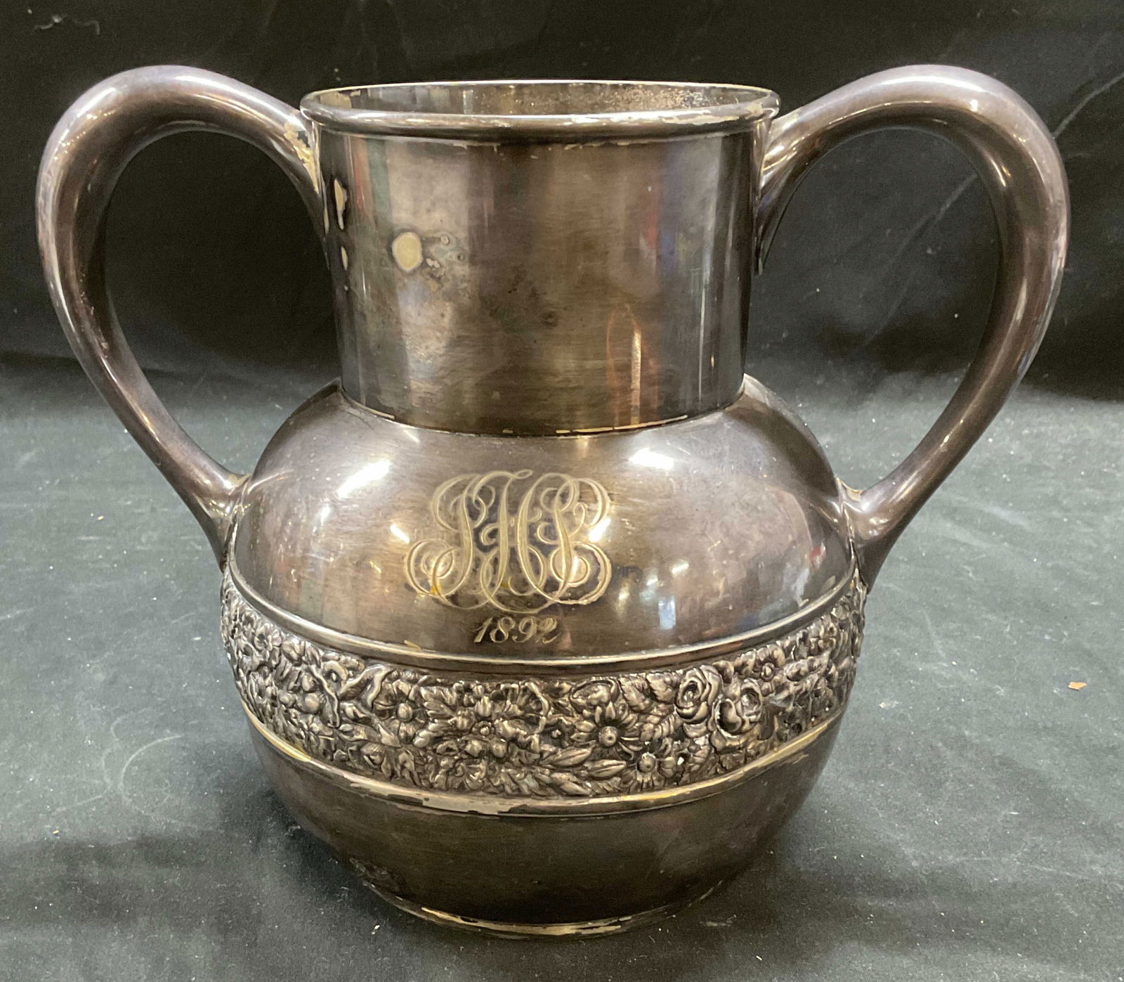 Antique Tiffany & Co Silver Soldered Jug (1 of 6)