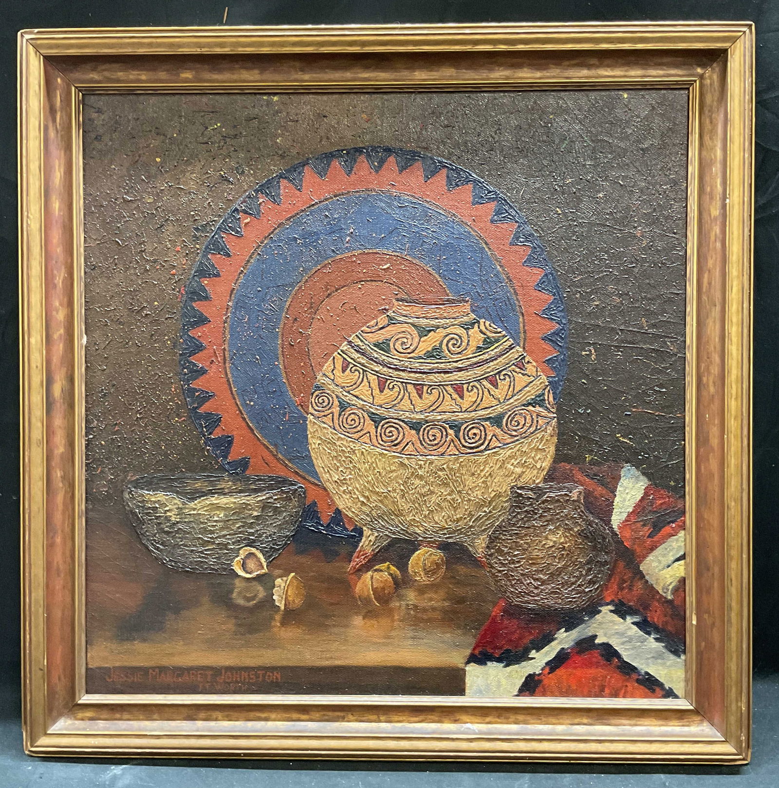 Jessie Margaret Johnston Still Life Oil Painting (1 of 7)