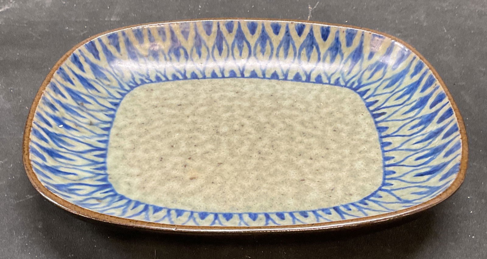 Signed AO Denmark Handmade Ceramic Dish (1 of 6)