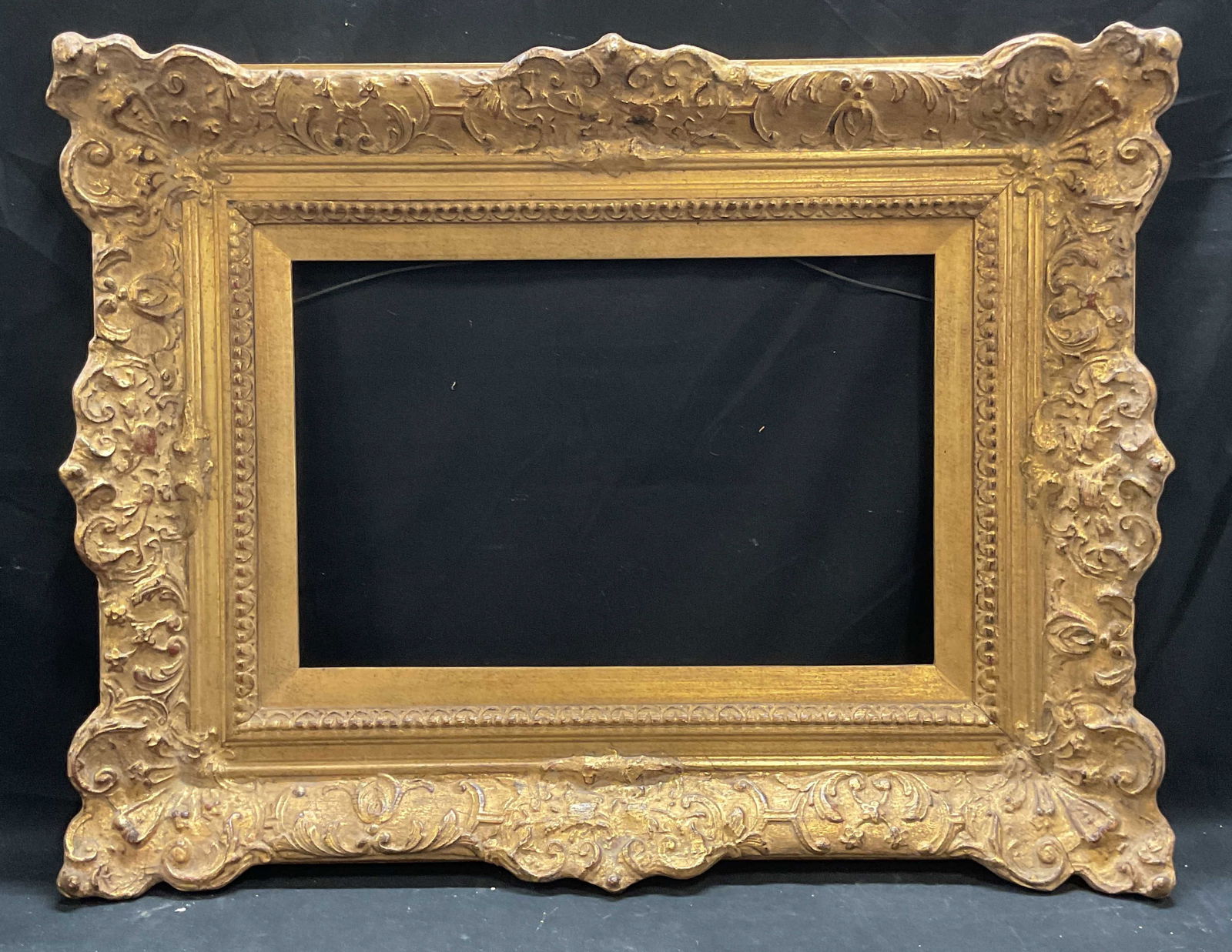 Vintage Ornate Gilt Wood Frame, 21 x 27 Inches (1 of 6)