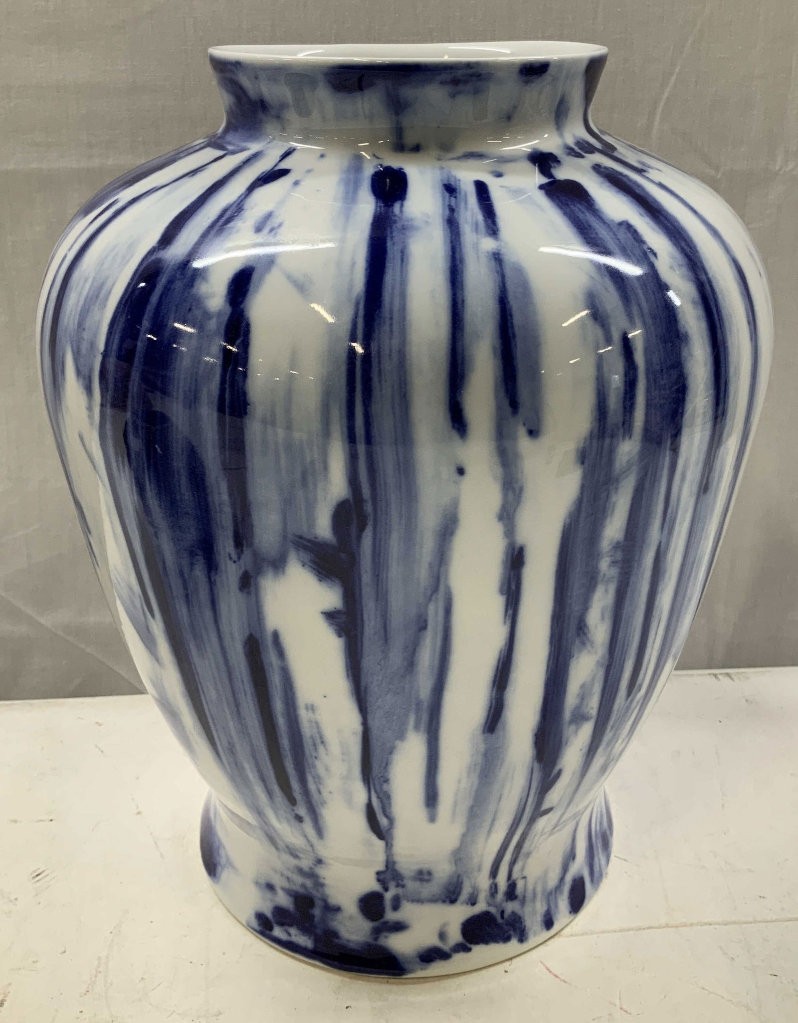 Signed Tozai Hand-Painted Porcelain Vase (1 of 6)