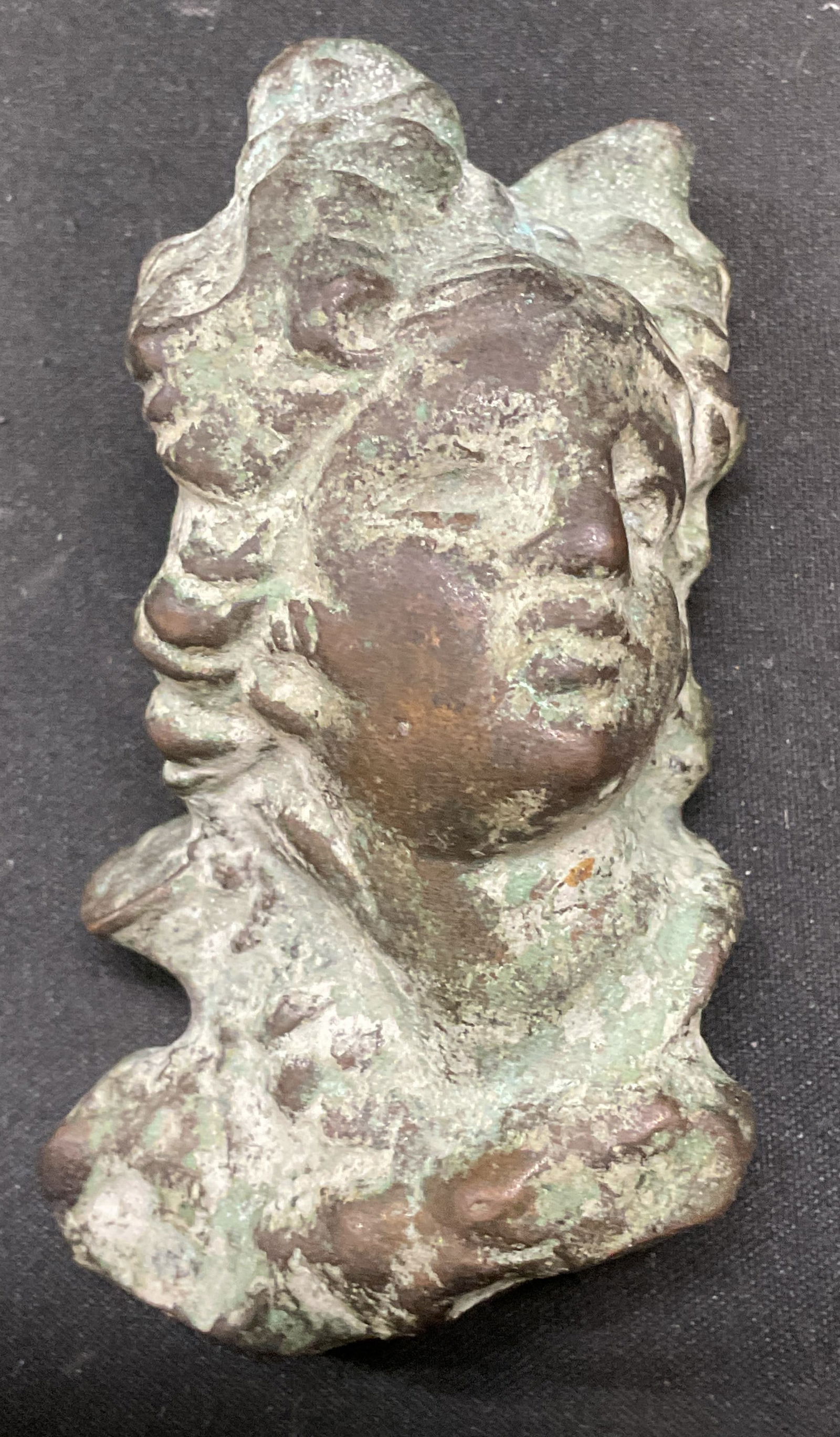 Antique Roman Style Bronze Female Bust (1 of 6)