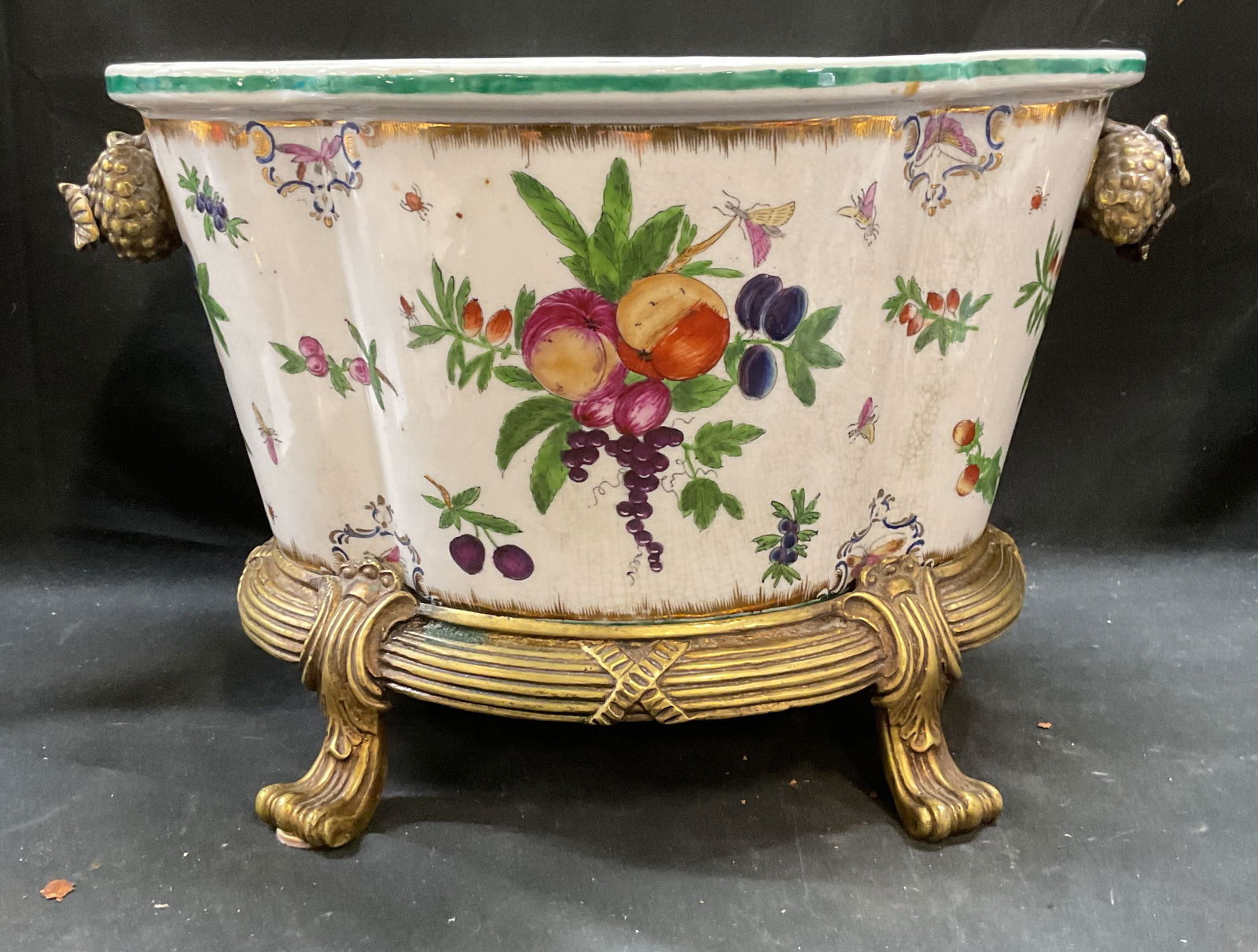 United Wilson Chinoiserie Porc Planter & Stand (1 of 8)