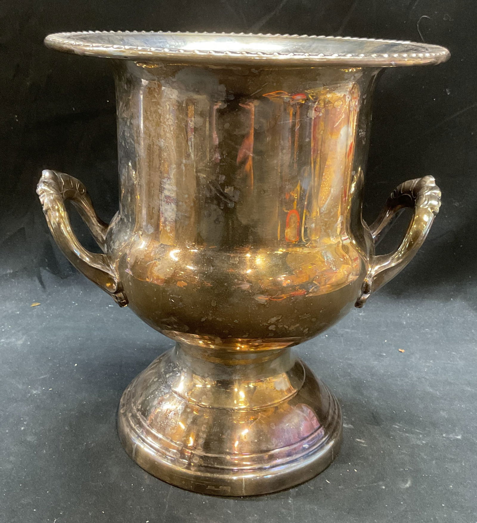Vtg Leonard Silver Plated Urn Champagne Bucket (1 of 6)