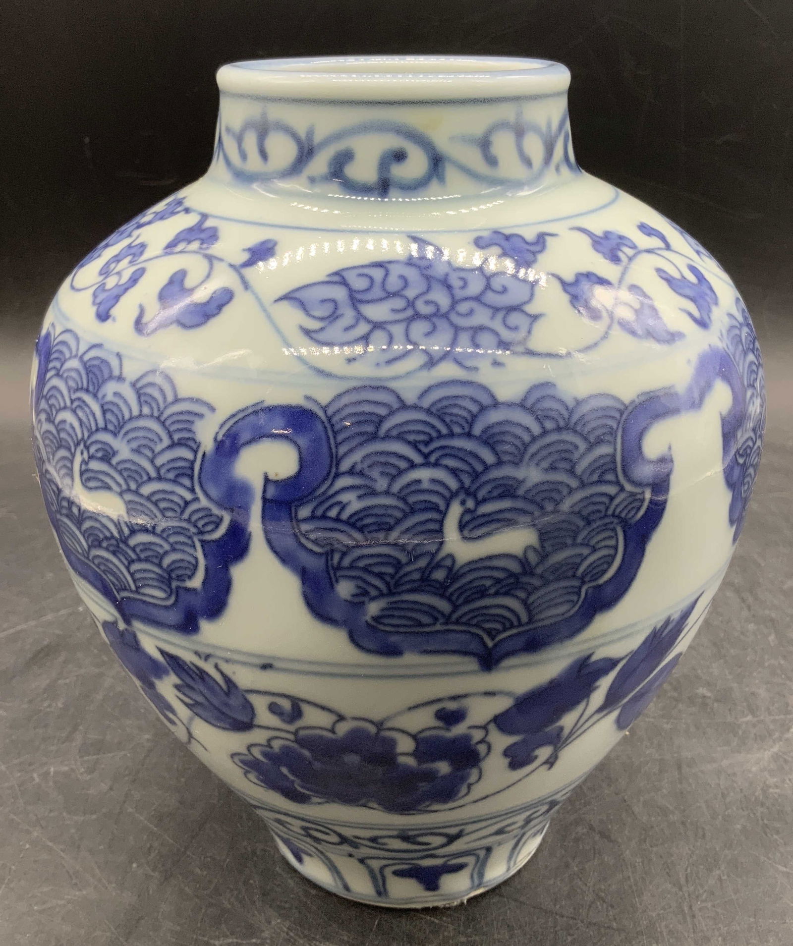 Tozai Home Blue & White Porcelain Vase (1 of 6)