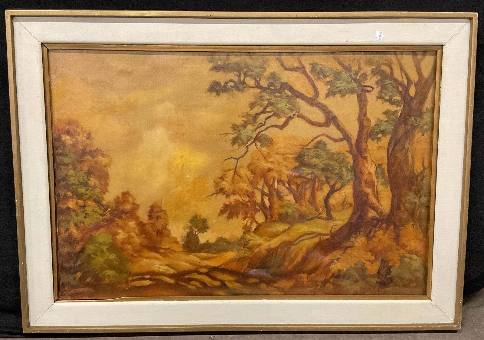 Framed Signed Landscape Oil Painting (1 of 6)