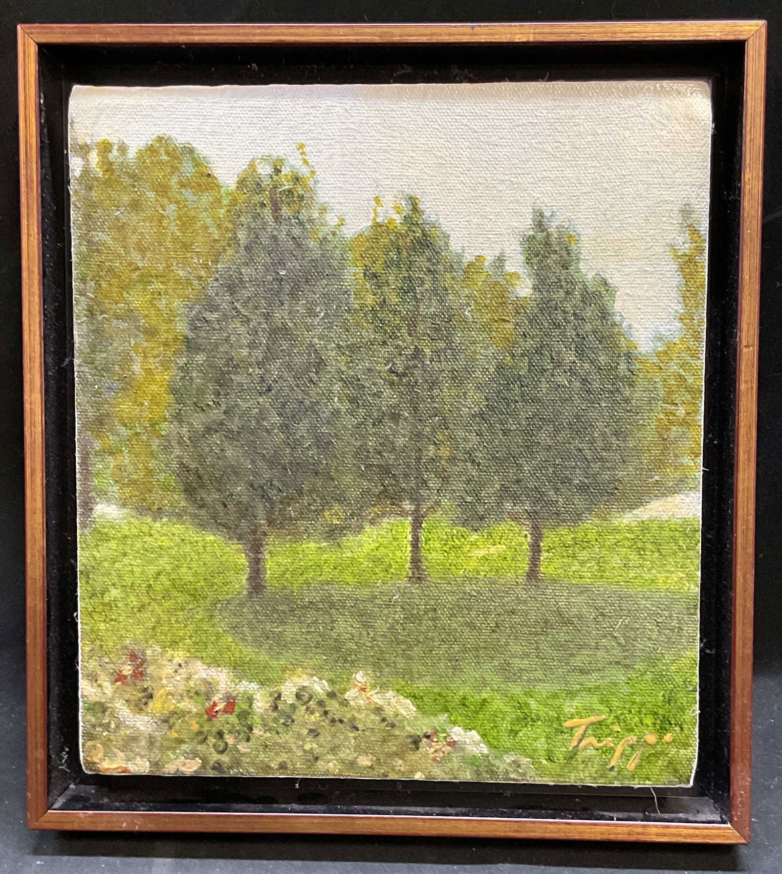 Signed Jim Tripp Landscape Oil Painting (1 of 6)