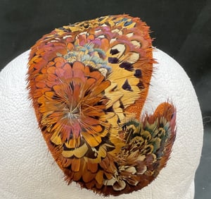 Miss Helen Brown Feathered Fascinator Denver, Co