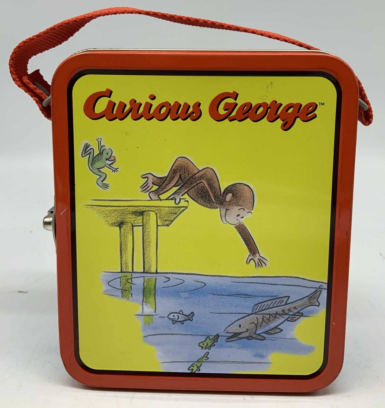 1999 Series #1 Curious George Tin Lunch Box (1 of 6)