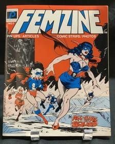 1981 Paragon Femzine #1 Illustr Comic Book