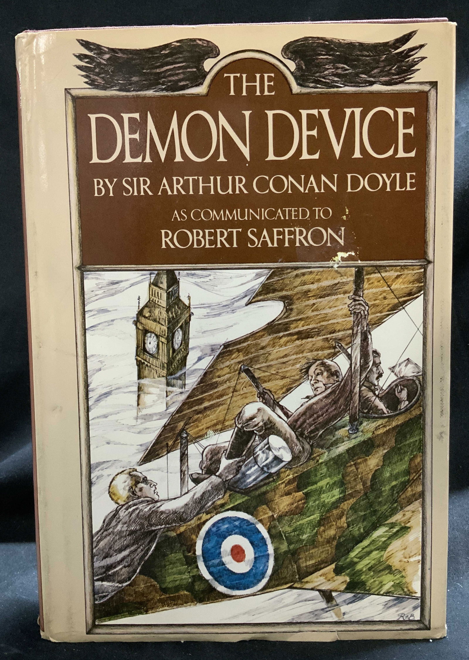 The Demon Device 1st Ed. Illustr Novel DOYLE: The Demon Device by Sir Arthur Conan Doyle. A Novel. Illustrated by Don Bolognese & Elaine Raphael. G.Putnams Sons NEW YORK. COPYRIGHT 1979. Appears to be 1st Edition. Surface wear consistent to age,