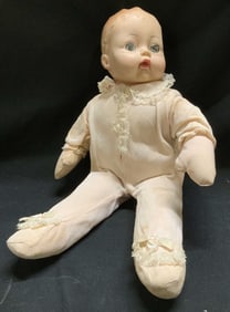 Vtg Madame Alexander Little Huggums Baby Doll USA