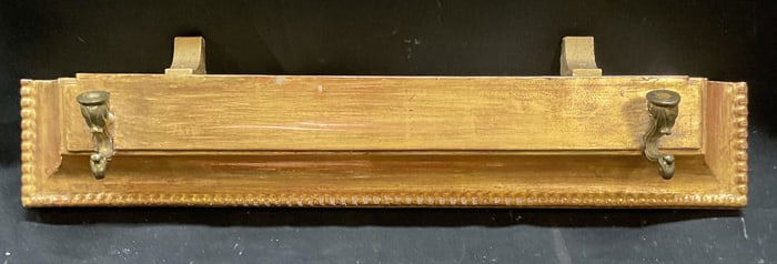 Vtg Giltwood Wall Sconce, Decorative Accent