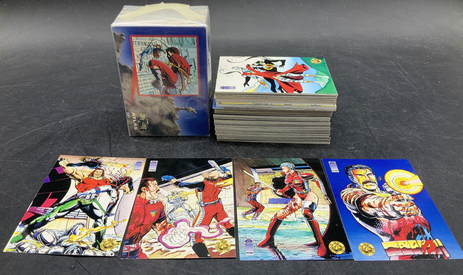 Lot 50+ Upperdeck Deathmate 1993 Trading Cards (1 of 6)