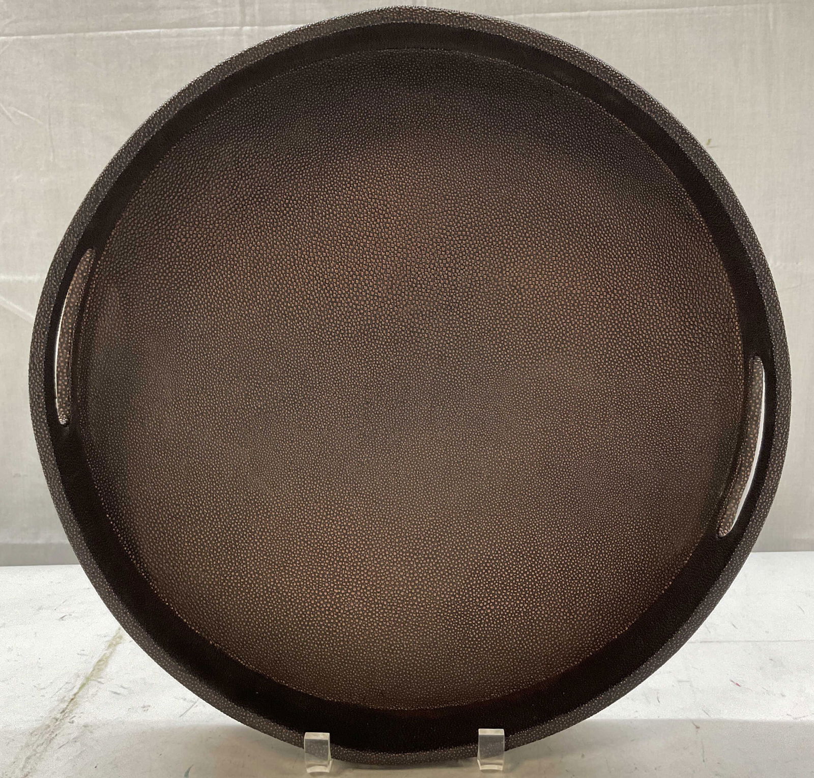 Brown Lacquered Serving Tray (1 of 6)