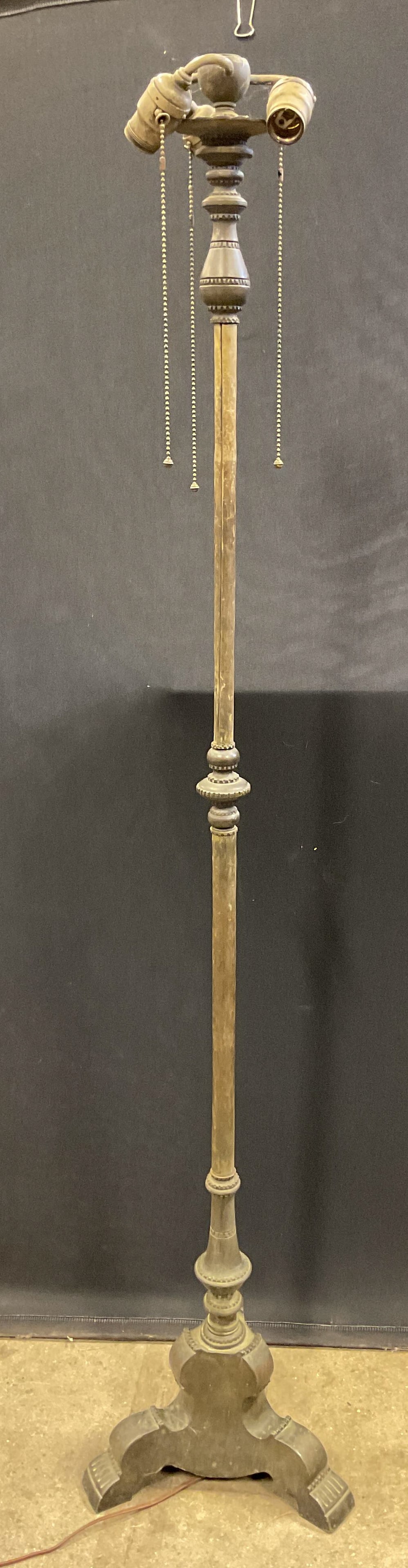 Victorian Style Iron Four Socket Floor Lamp (1 of 6)