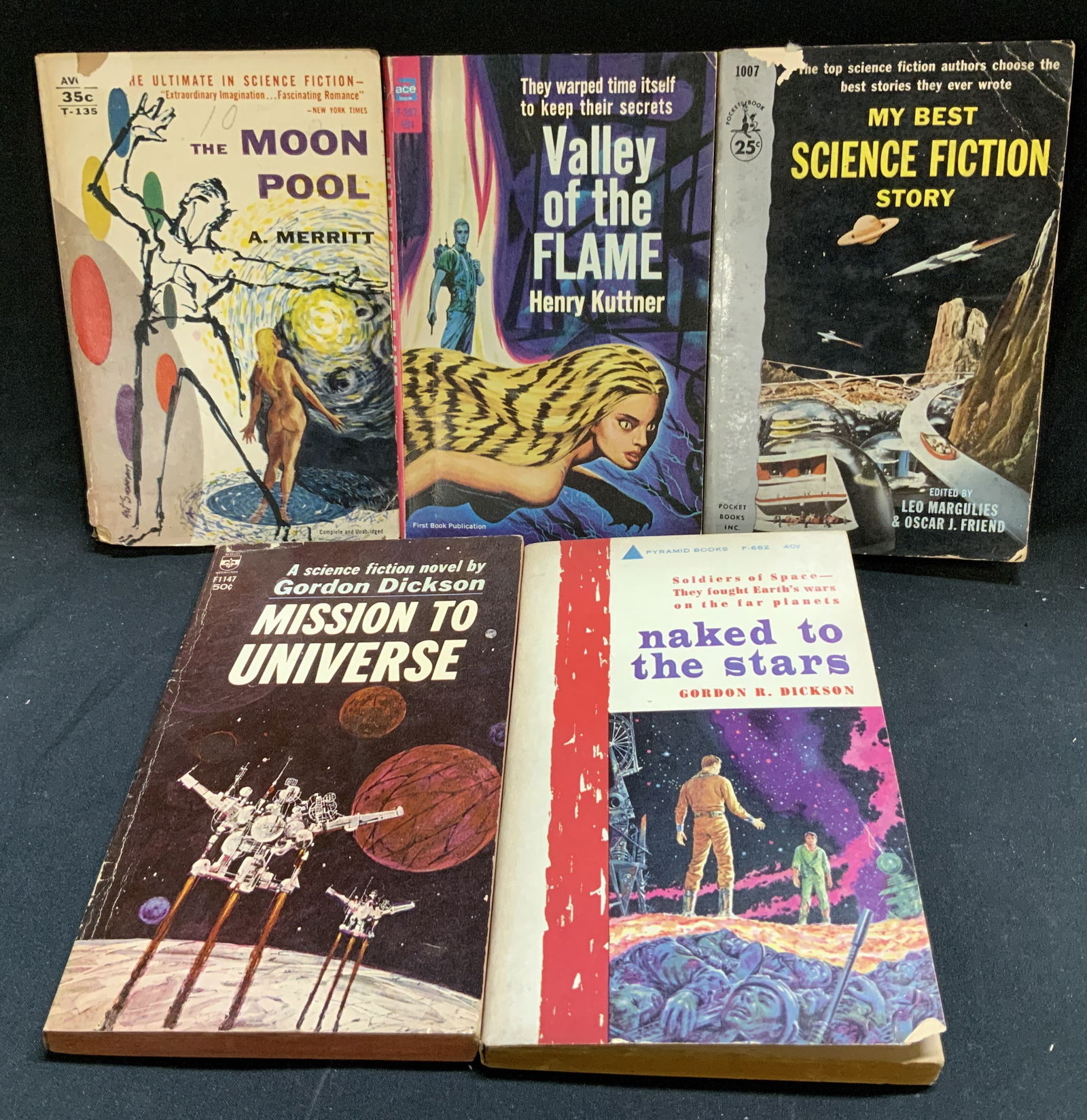 Lot 5 Science Fiction Books 1910-1960s DICKSON (1 of 10)