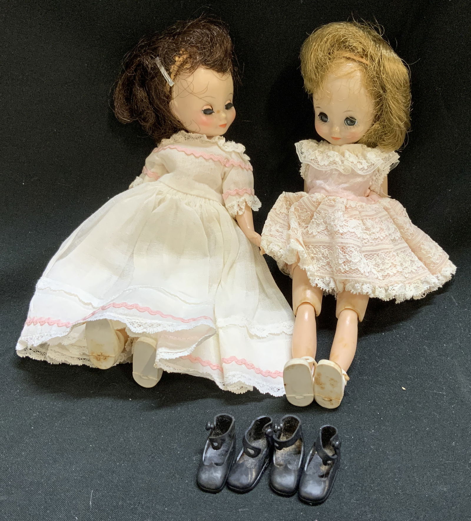 Lot 2 Vntg Betsy McCall Corp. Girl Dolls (1 of 9)