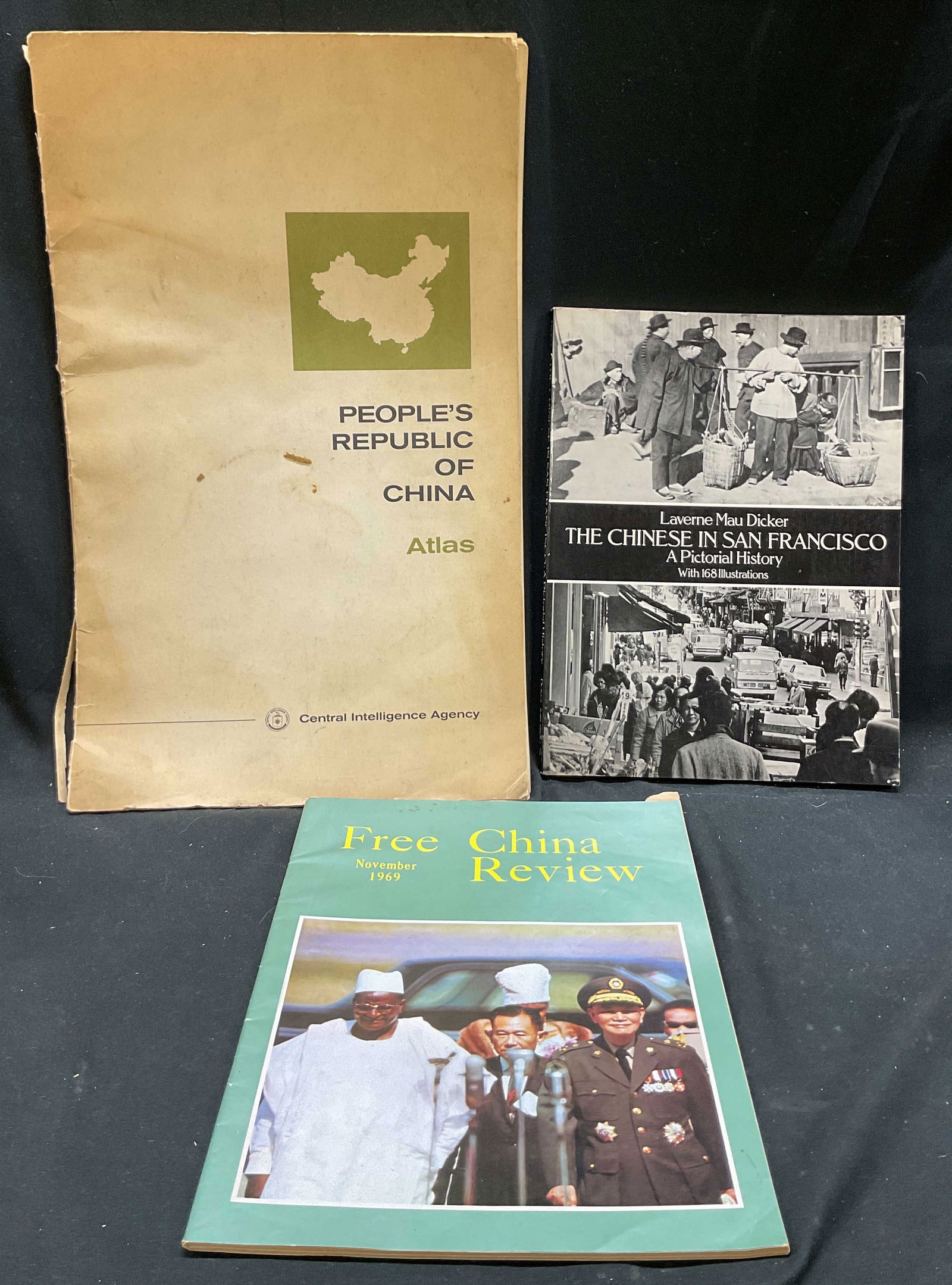 Lot 3 CIA Atlas China+ Illustr Catalogs 1960s-1970s (1 of 15)