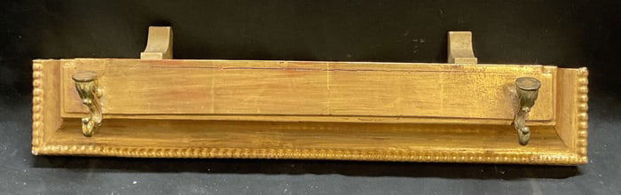 Vtg Giltwood Wall Sconce, Decorative Accent