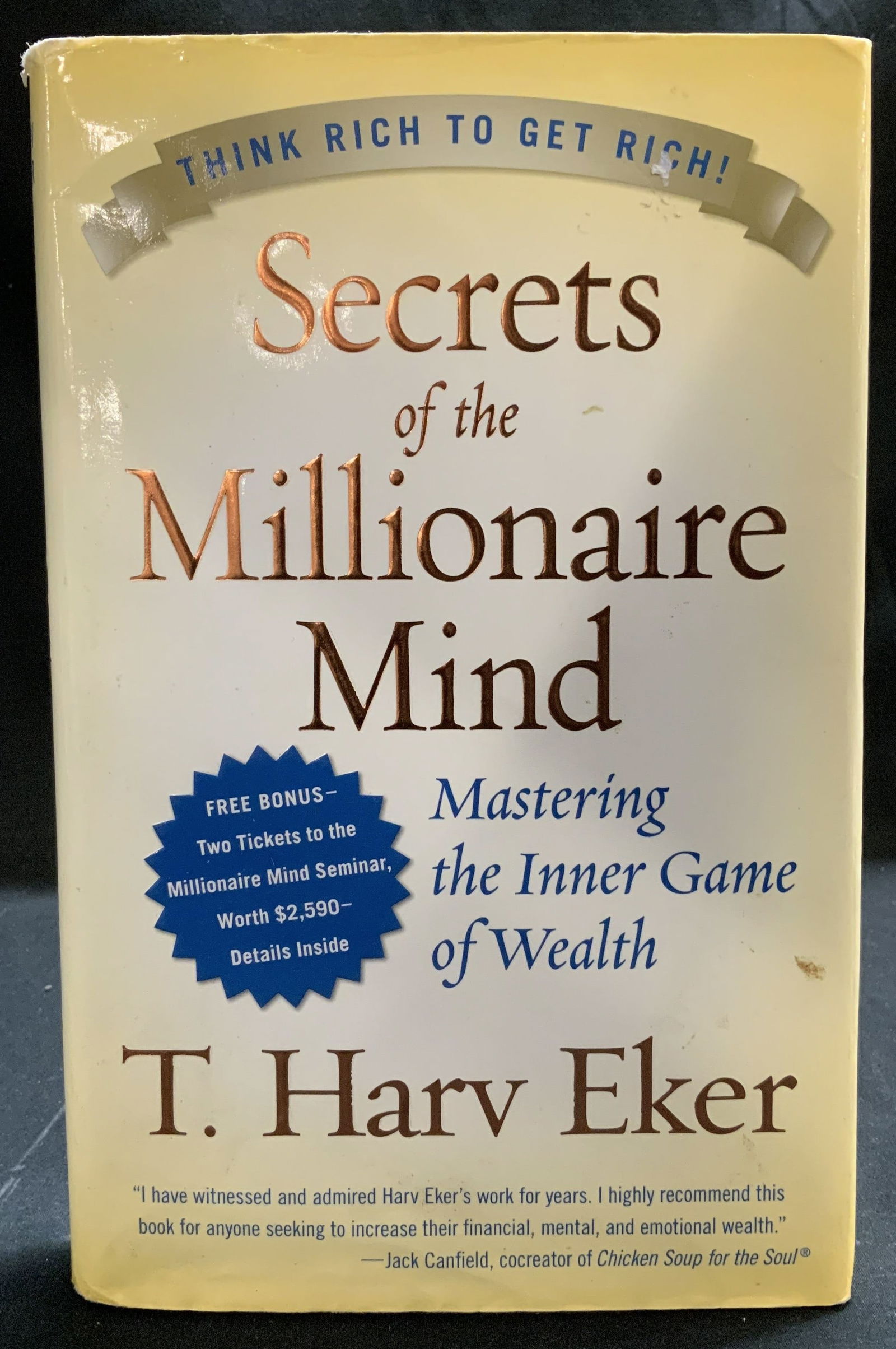 Signed Secrets of Millionaire Mind 2005 Bk EKER (1 of 6)