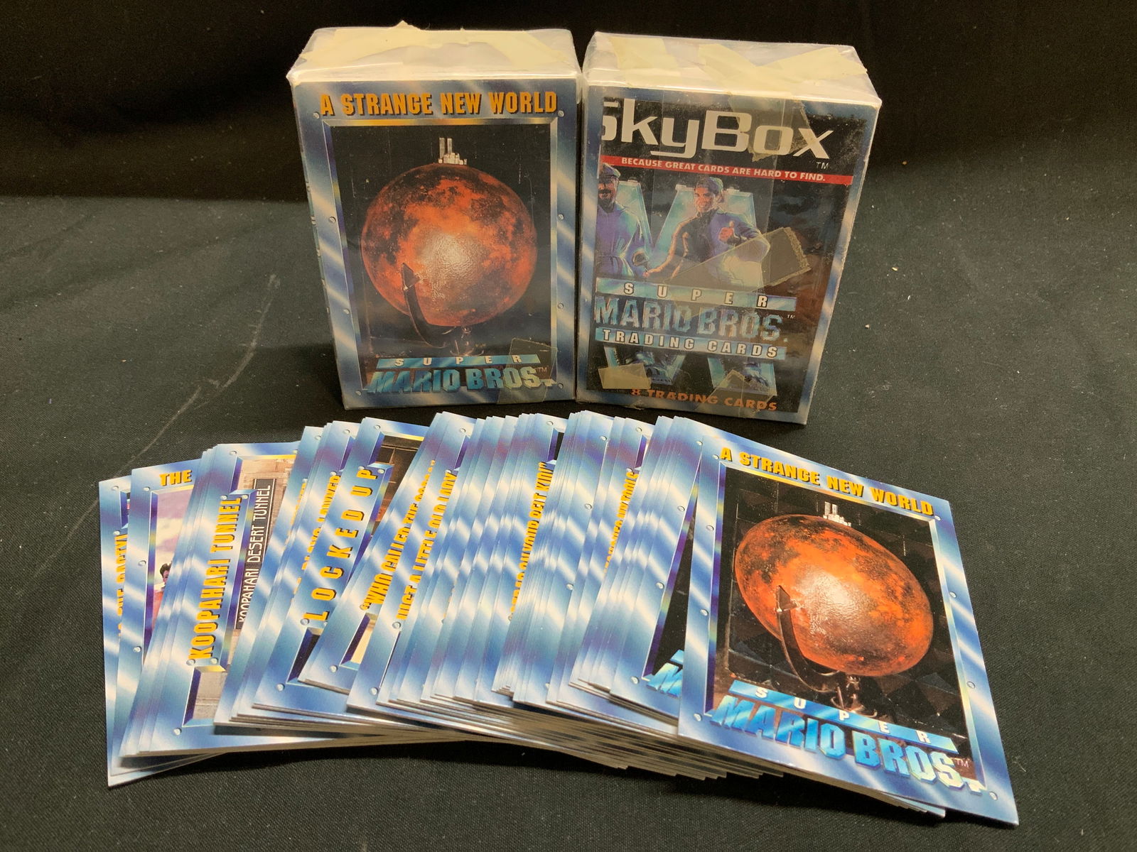 Lot 30+ 1993 Skybox Super Mario Bros Trading Cards (1 of 7)