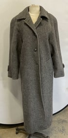 Paul Levy Designs Grey Buttoned Coat USA