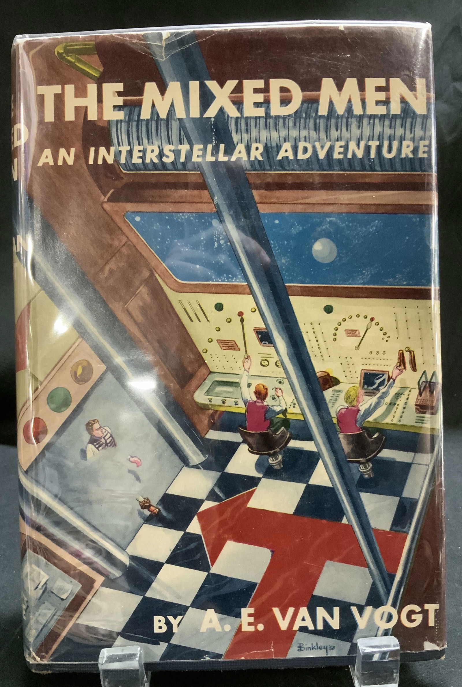 1952 The Mixed Men 1st Ed Sci-Fi Book AE van VOGT (1 of 7)