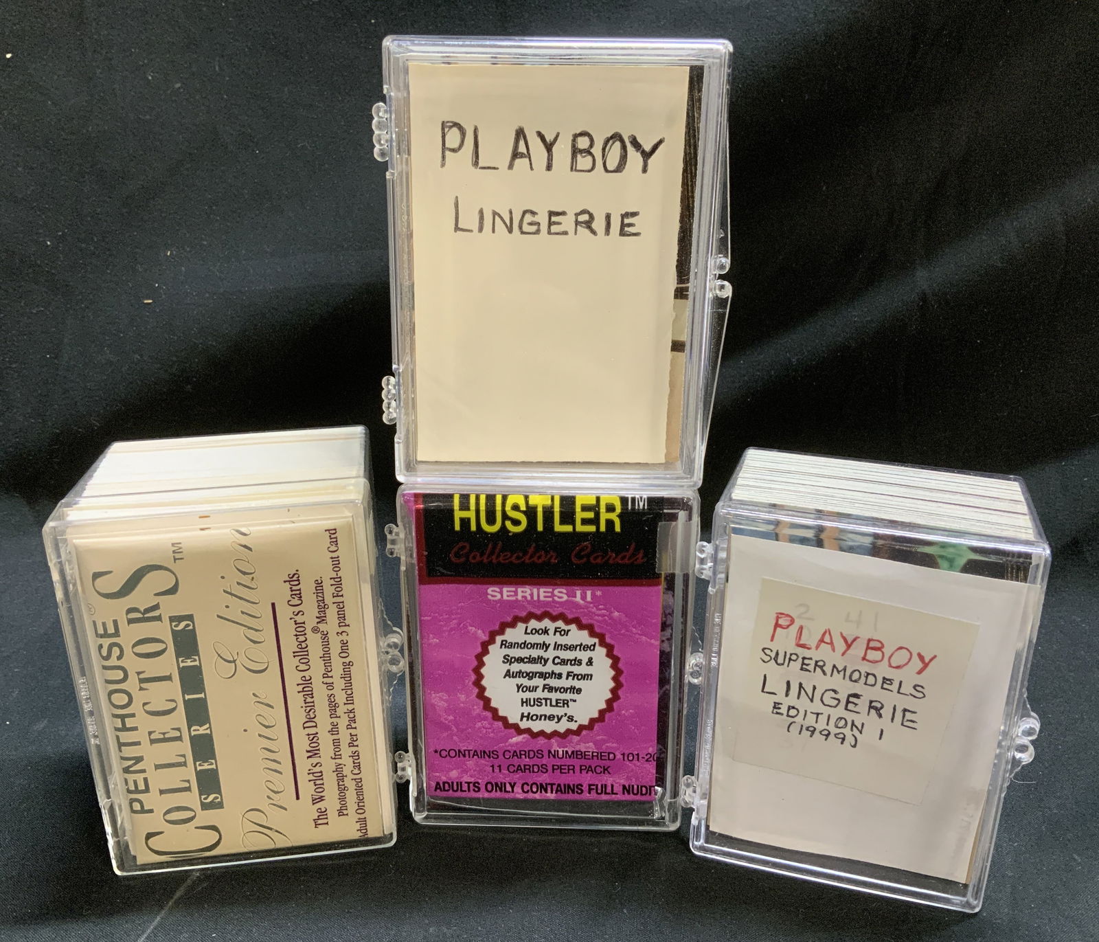 Lot 50+ Penthouse & Playboy 1990s Trading Cards (1 of 6)