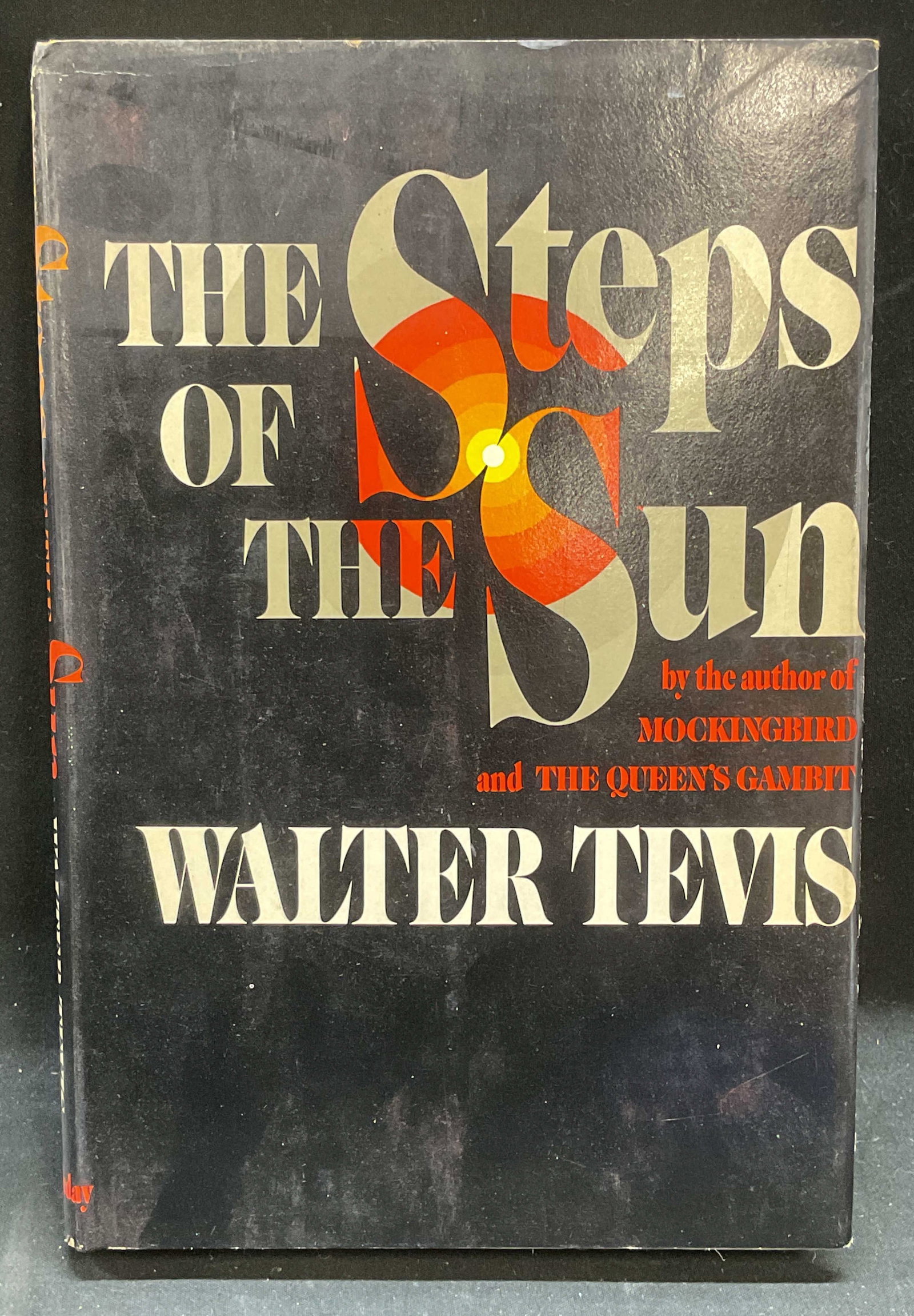 Walter Tevis Steps of the Sun 1st Ed 1983: Hardcover copy of The Steps of The Sun by Walter Tevis. Published by Doubleday, 1983. Measures approx 8.25 x 5.5 inches. Wear to cover, pages, and binding consistent with exposure. Books, first editio
