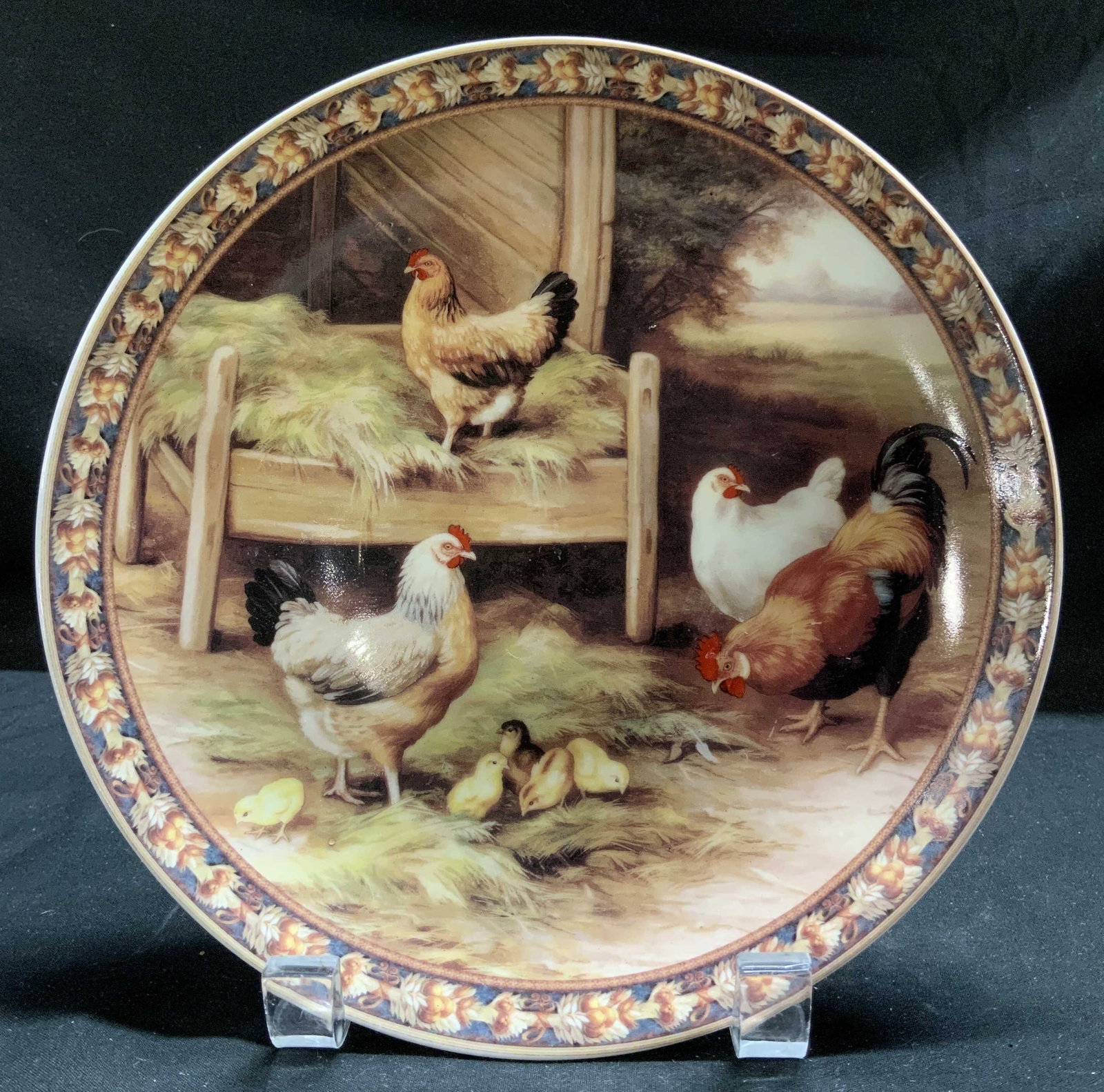 Free Range Chickens Formalities Baum Bros Plate (1 of 6)