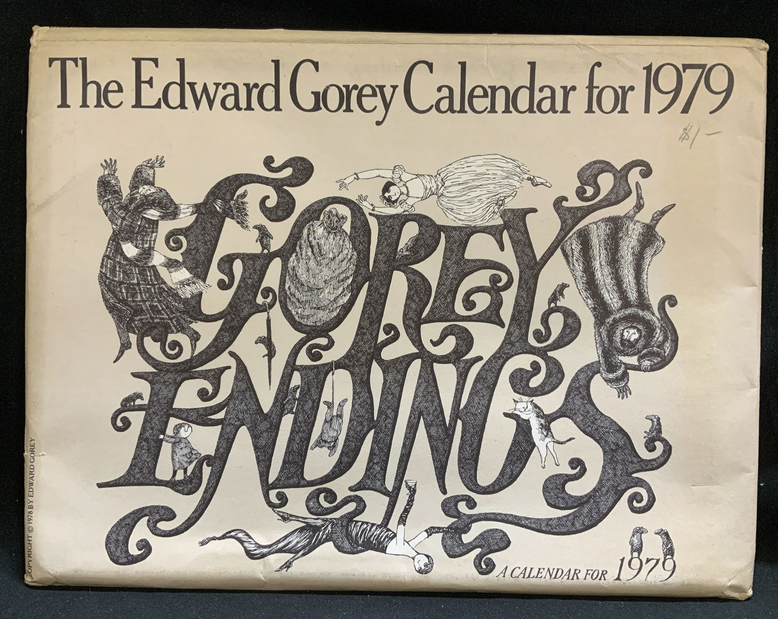 1978 The Edward Gorey Calendar for 1979 NY (1 of 10)