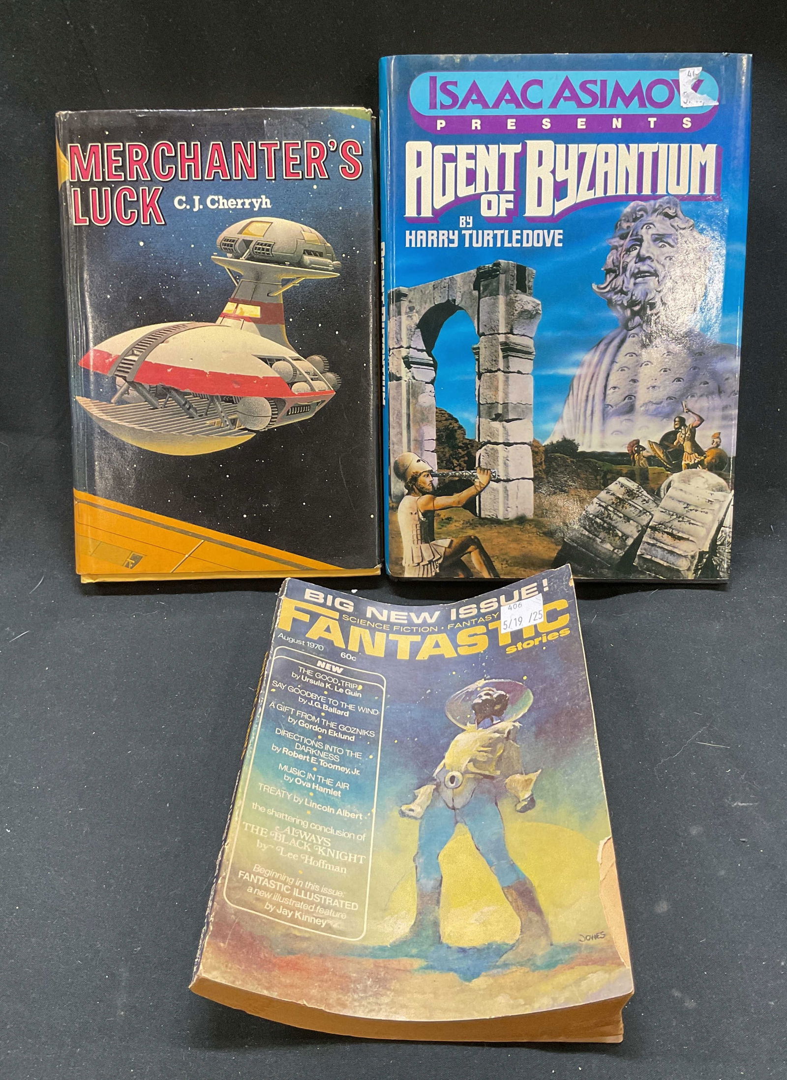 3 1970-80s Sci Fi Books & Ctlg Illustr CJ Cherryh+ (1 of 10)