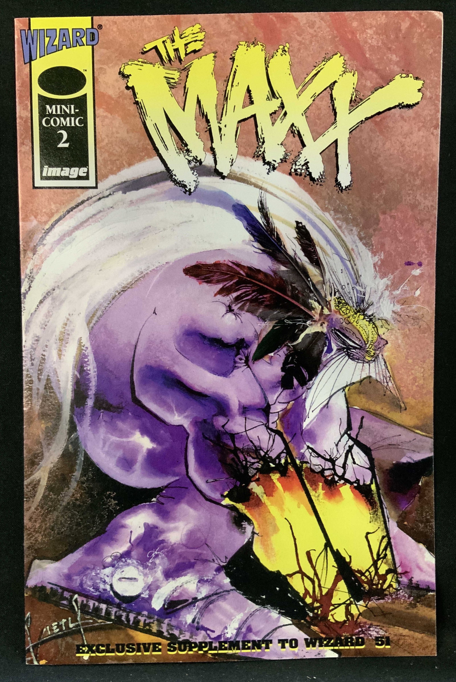 1995 Wizard Press The Maxx Mini Illustr Comic #2 (1 of 8)
