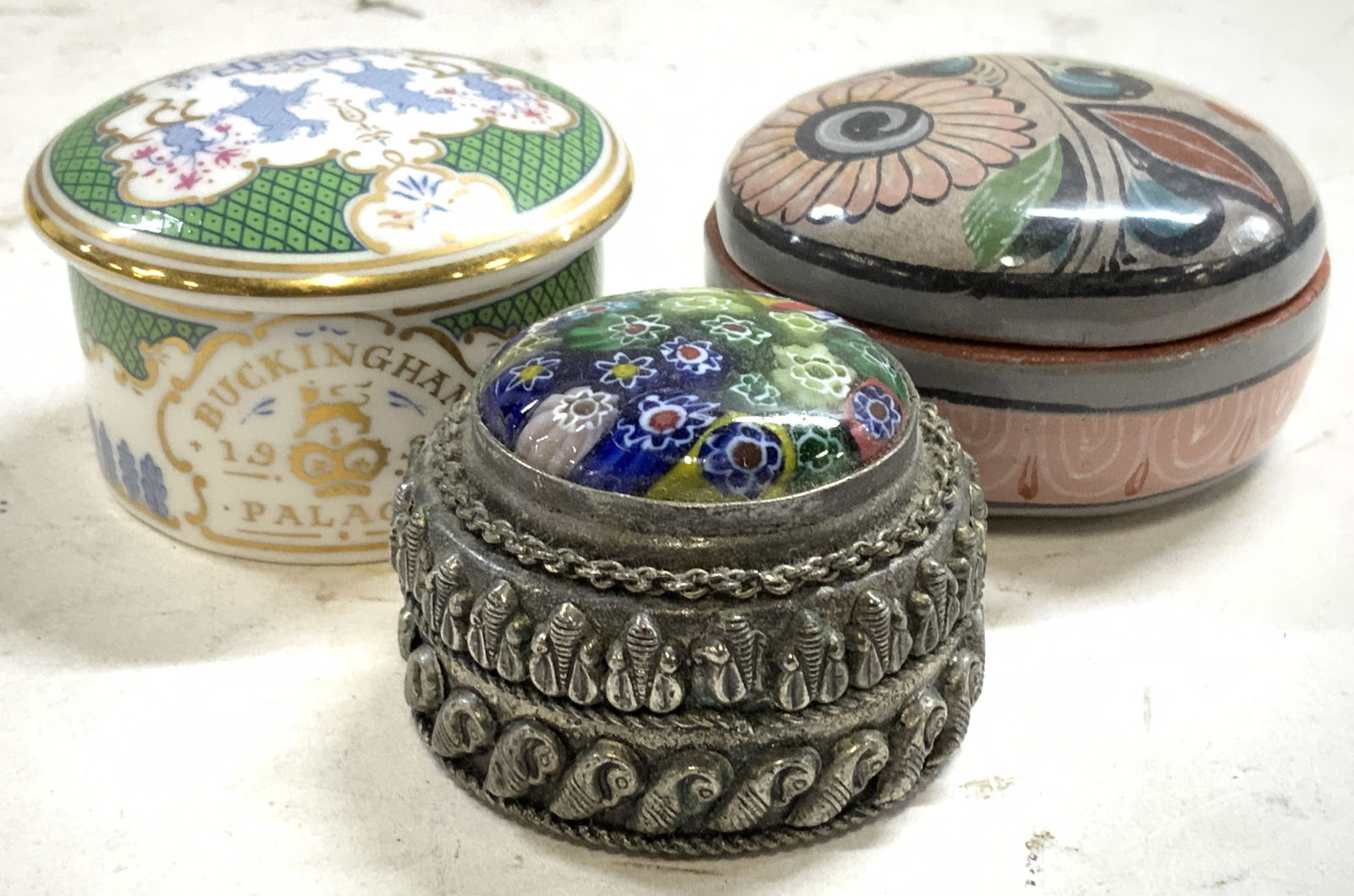 3 Trinket Bxs OLVERA Mex, Buckingham Palace & More (1 of 9)