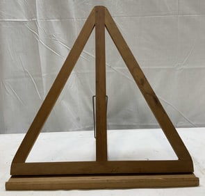 Vtg Manuscript Wooden Tabletop Easel 20.2in