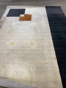 Einstein Moomjy MCM Style Room Size Rug 167in