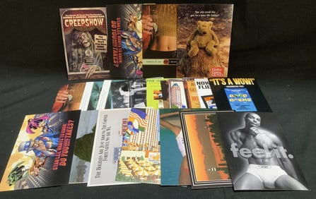 Lot 15+ Assorted Advertising Post Cards MAXRACKS+