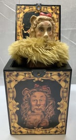 1988 Wizard of Oz Cowardly Lion Musical Jack-In-The-Box