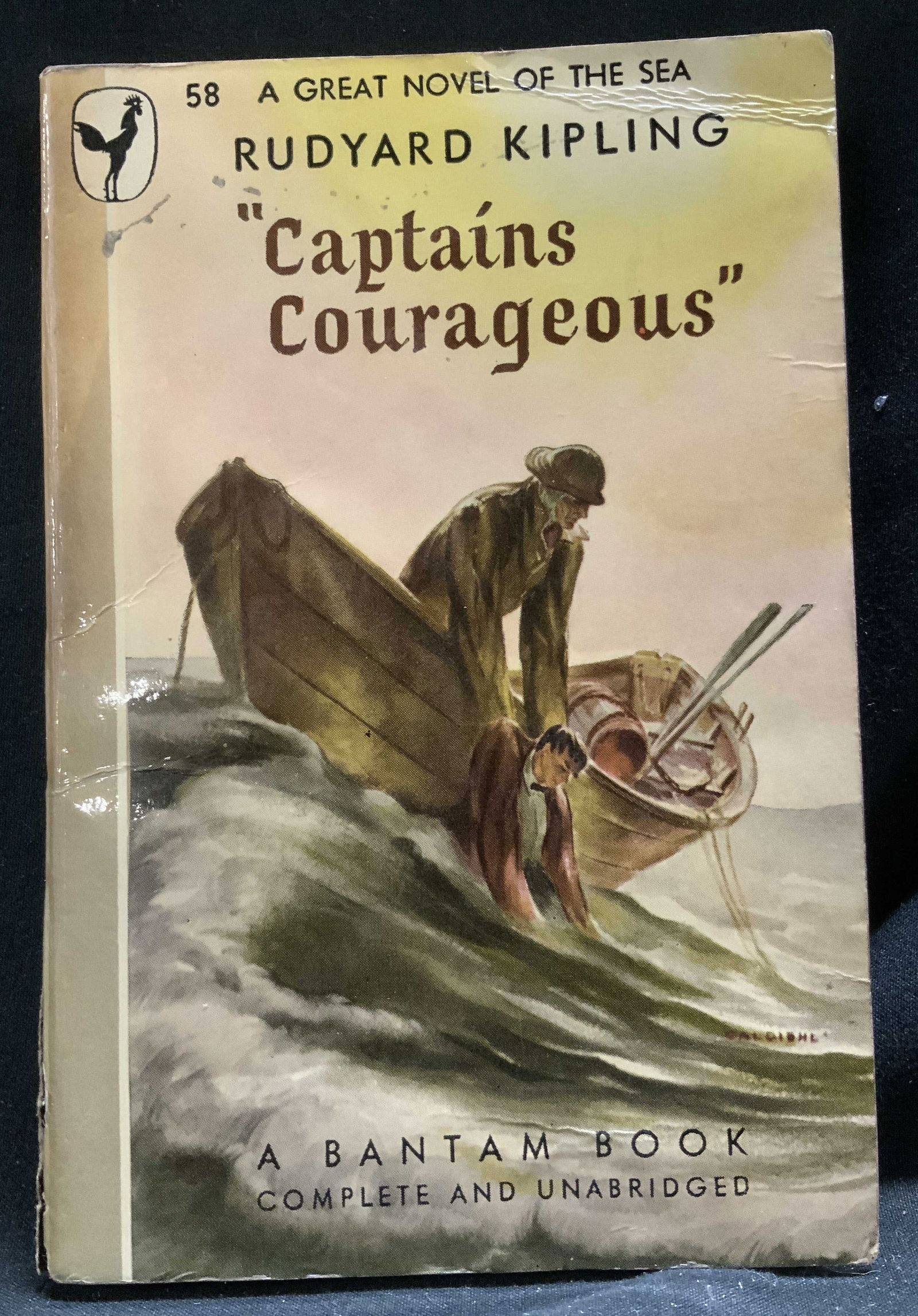 1946 Captains Courageous Illustr Bk RudyardKIPLING (1 of 10)