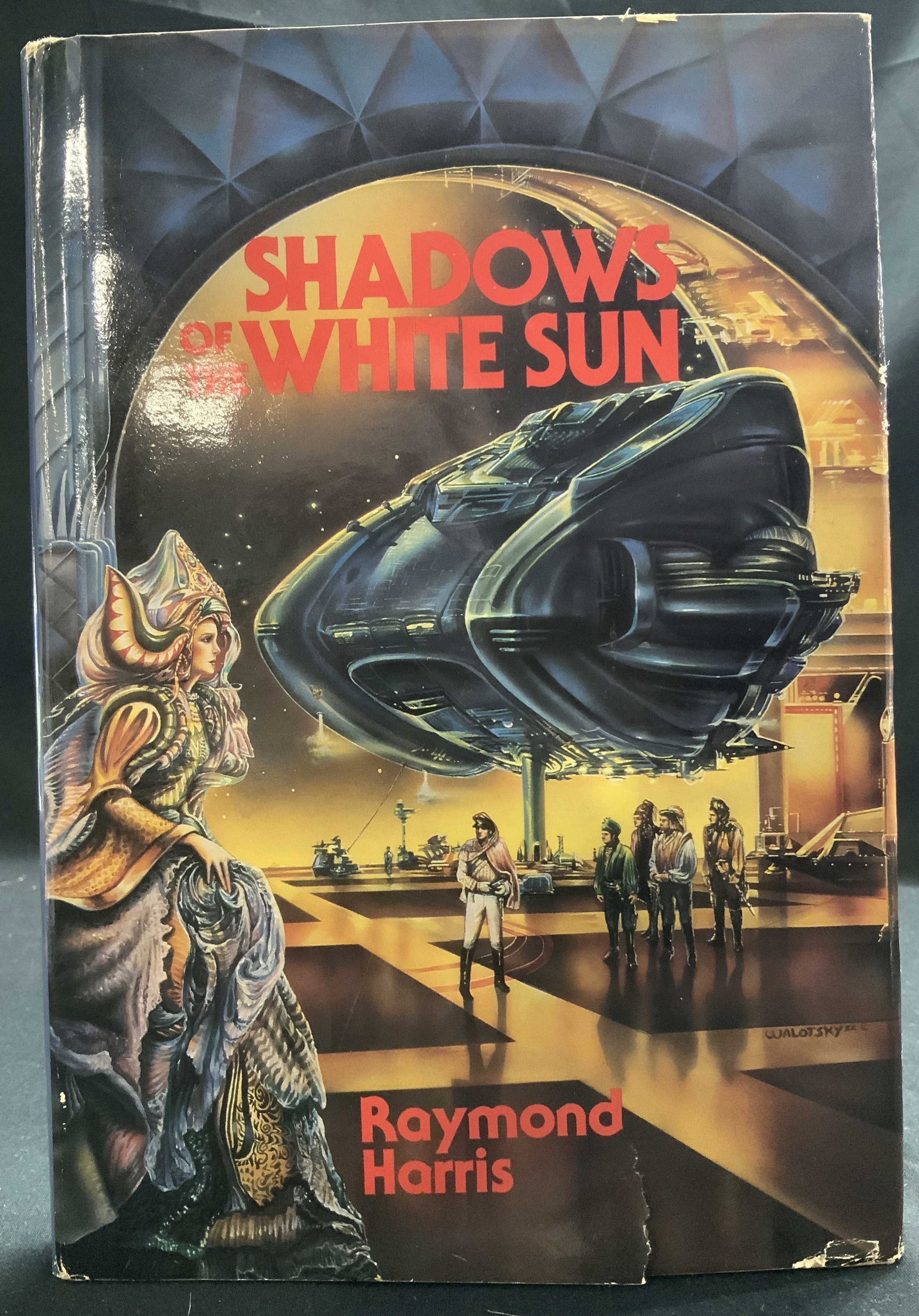 1988 Shadows of the White Sun 1st ACE Ed Raymond HARRIS: Shadows of the White Sun by Raymond Harris. Ace BOOKS NEW YORK. Copyright 1988. Printed in the USA. Book club edition. Ace original edition. Front cover features fictional illustrations. Surface wear 