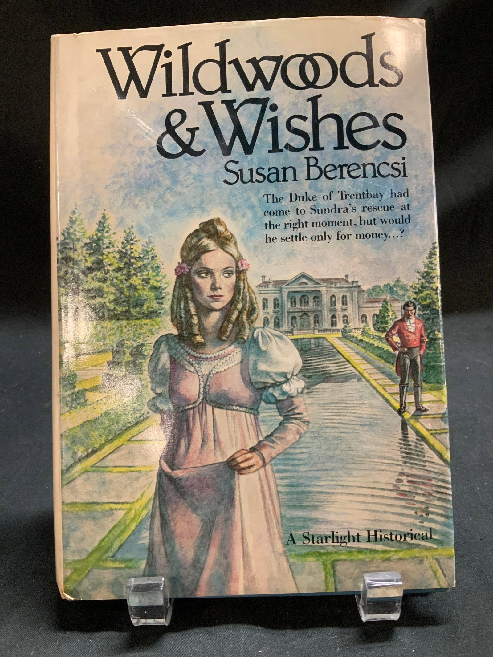 1981 Wildwoods & Wishes 1st Ed Book BERENCSI: Wildwoods & Wishes by Susan Berencsi. Doubleday & Company, Inc. Garden City, New York. Copyright 1981 First Edition. Front cover features illustrations of a man & woman. Surface wear consistent to age