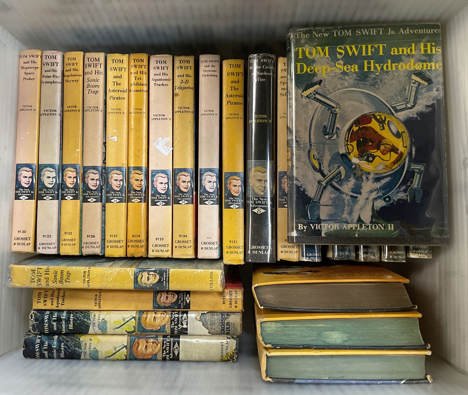 Lot 25 Tom Swift Adventures Books 1950s-1960s (1 of 14)
