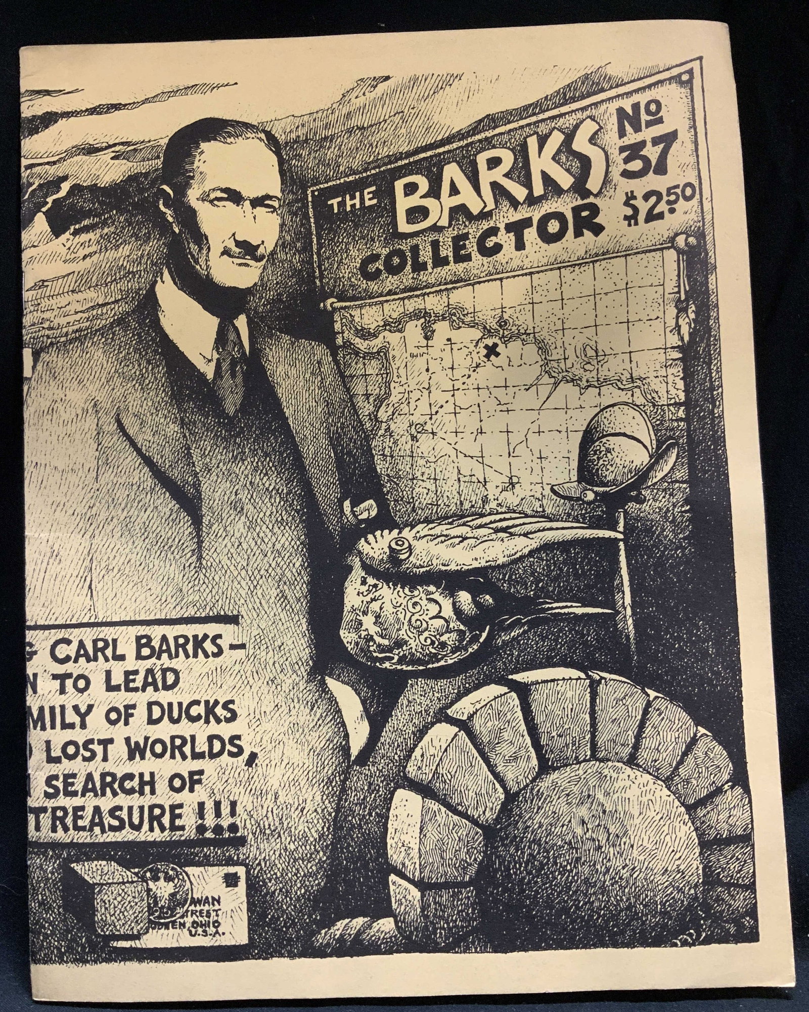 1987 The Barks Collector No. 37 Illustr Fanzine: The Barks Collector No. 37 fanzine. Summer 1987. Published quarterly by Bear Mountain Enterprises & the Oak Tree Press. Fanzine features Walt Disney comic illustrations & more. Surface wear consistent