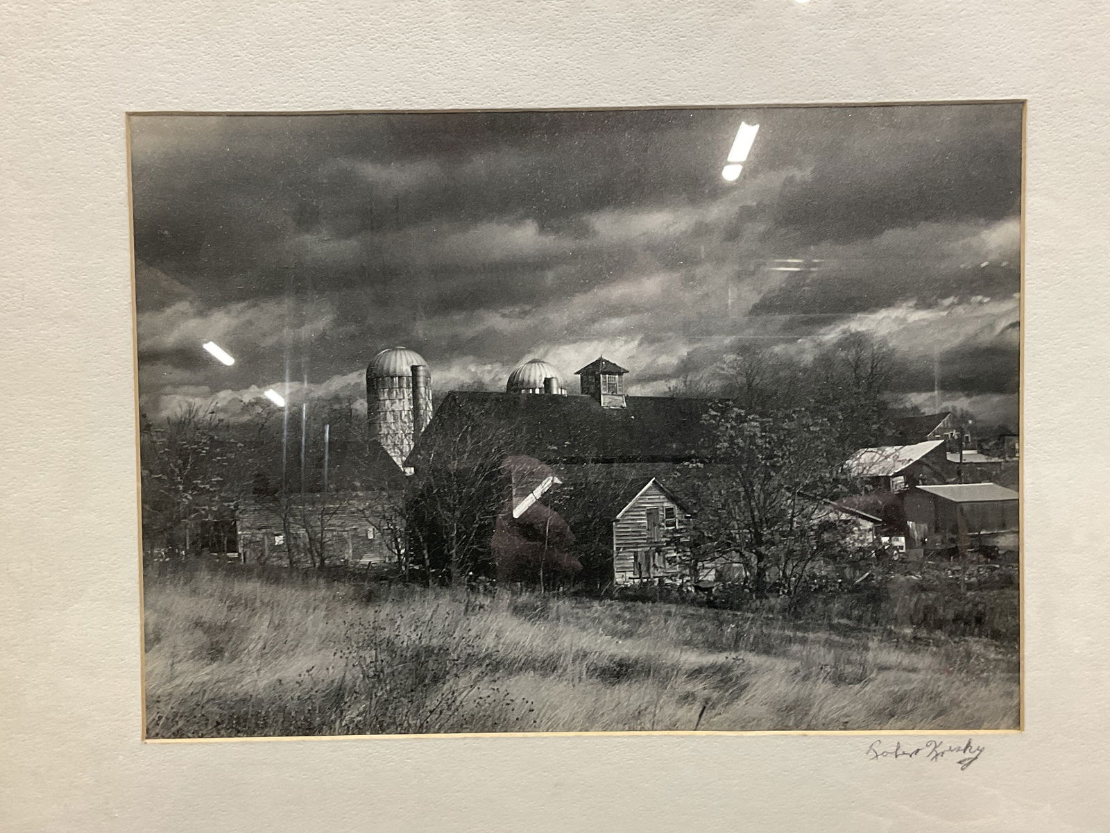 Signed Robert Krisky Barn Scene Photograph (1 of 6)