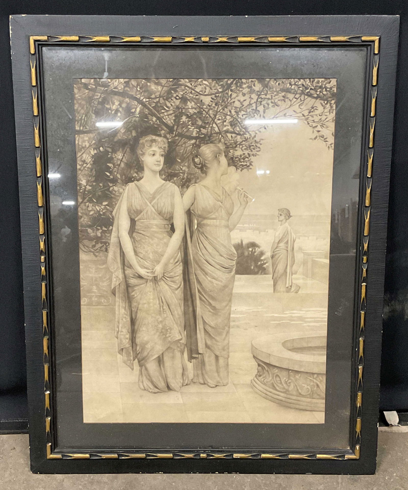 Framed After Francis Coates Jones Women Litho 32in (1 of 6)
