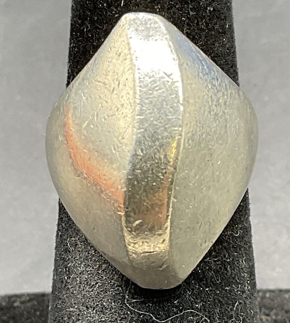 Vtg Sterling Silver Modernist Ring, Mexico (1 of 6)